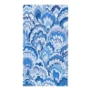 Marbled Ceramica Indigo Guest Towel Napkins - 15 Per Package