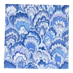 Marbled Ceramica Indigo Luncheon Napkins - 20 Per Package