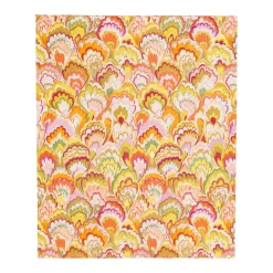 Marbled Ceramica Raspberry & Chartreuse Guest Towel Napkins - 15 Per Package