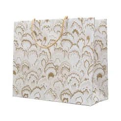 Marbled Ceramica Silver & Gold Gift Bags - includes 1 Gift Bags