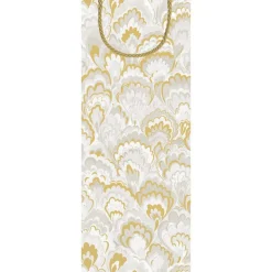 Marbled Ceramica Silver & Gold Gift Bags - includes 1 Gift Bags