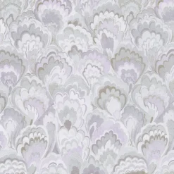 Marbled Ceramica Silver & Lavender Roll Wrap - includes 1 Roll