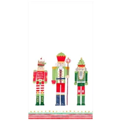 March of the Nutcrackers Paper Guest Towel Napkins - 15 Per Package