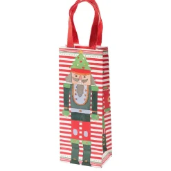 March of the Nutcrackers Wine & Bottle Gift Bag - 1 Each