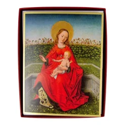 Maria Of The Rose Bush Large Boxed Christmas Cards - includes 15 Boxed Christmas Cards & Envelopes