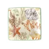 Marine Study Paper Salad & Dessert Plates in Ivory - 8 Per Package
