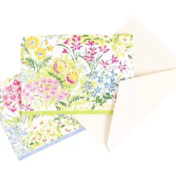 Meadow Flowers Assorted Boxed Note Cards - 8 Note Cards & 8 Envelopes