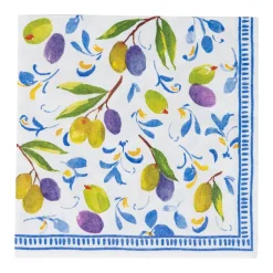 Mediterranean Blue Luncheon Napkins - 20 Per Package