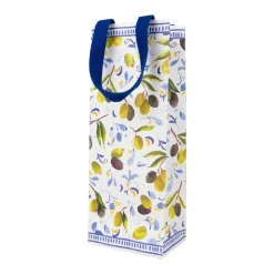 Mediterranean Blue Wine & Bottle Gift Bags - One Gift Bag Included