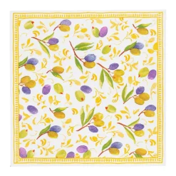 Mediterranean Dijon Cocktail Napkins - 20 Per Package