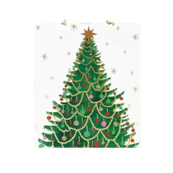 Merry And Bright Large Gift Bag - 1 Each