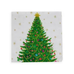 Merry And Bright Luncheon Napkins - 20 Per Package