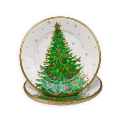 Merry And Bright Salad & Dessert Plates - 8 Per Package