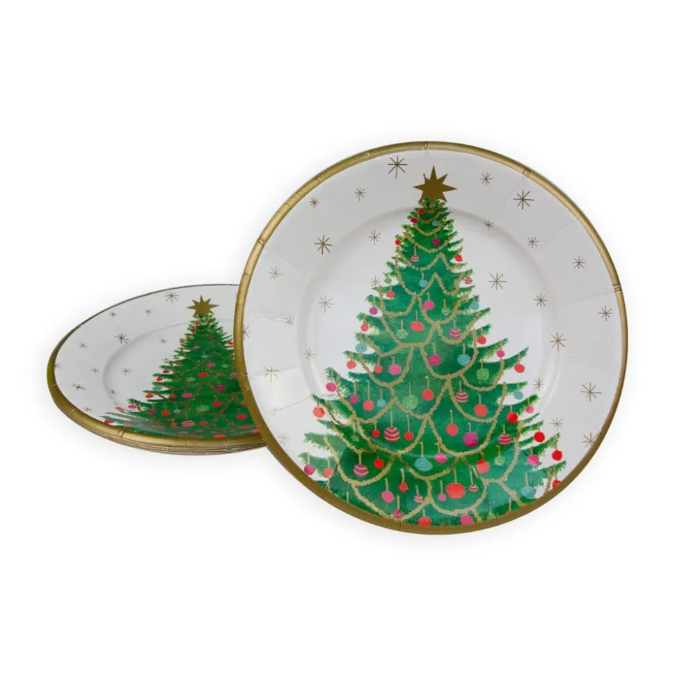 Merry And Bright Salad & Dessert Plates - 8 Per Package