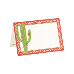 Merry Cactus Place Cards - 10 Per Package