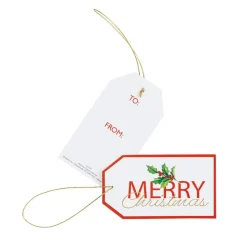 Merry Christmas Classic Gift Tags - 4 Per Package