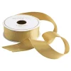 Metallic Gold Grosgrain Wired Ribbon - 6 Yard Spool