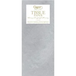 Metallic Tissue Paper in Silver - 4 Sheets Included