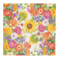 Midsummer Blooms Cocktail Napkins - 20 Per Package