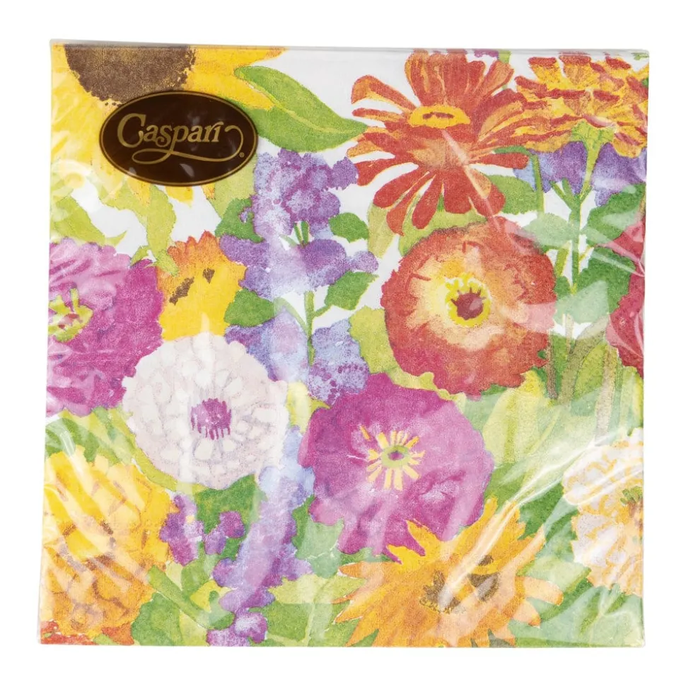 Midsummer Blooms Luncheon Napkins - 20 Per Package
