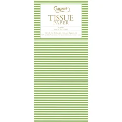 Mini Stripe Green Tissue Pack - 4 Sheets