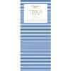 Mini Stripe Tissue Paper in Navy - 4 Sheets Included