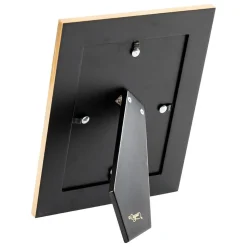 Modern Moiré Gold 5" x 7" Lacquer Picture Frame - includes 1 frame