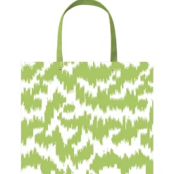 Modern Moiré Large Gift Bag in Green - 1 Each