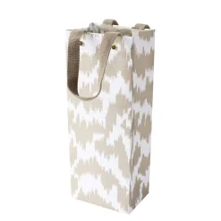 Modern Moiré Wine & Bottle Gift Bag - 1 Each