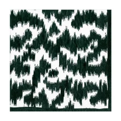 Modern Moire Black Luncheon Napkin - package of 20