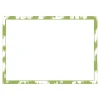 Modern Moire Green Correspondence Cards - 12 Per Package