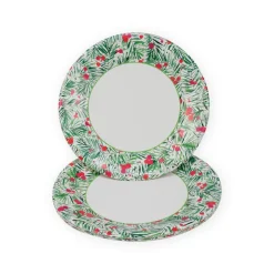 Modern Pine Dinner Plates - 8 Per Package