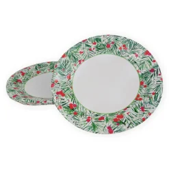 Modern Pine Dinner Plates - 8 Per Package