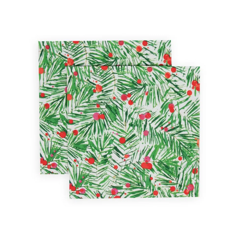 Modern Pine Luncheon Napkins - 20 Per Package