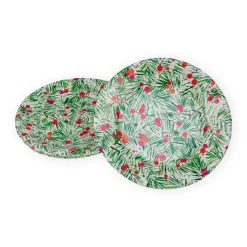 Modern Pine Salad & Dessert Plates - 8 Per Package