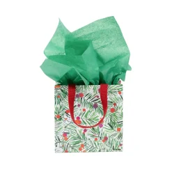 Modern Pine Small Square Gift Bag - 1 Each