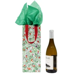 Modern Pine Wine & Bottle Gift Bag - 1 Each