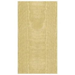 Moiré Paper Linen Guest Towel Napkins in Gold - 12 Per Package