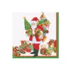 Mr. Claus Boxed Cocktail Napkins - 40 Per Box
