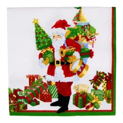 Mr. Claus Cocktail Napkins - 20 Per Package