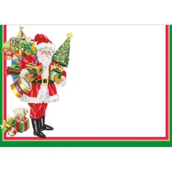 Mr. Claus Foil Place Cards - 8 Per Package