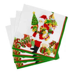 Mr. Claus Luncheon Napkins - 20 Per Package