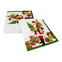 Mr. Claus Luncheon Napkins - 20 Per Package