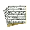 Musica Paper Cocktail Napkins - 20 Per Package