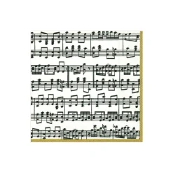 Musica Paper Cocktail Napkins - 20 Per Package