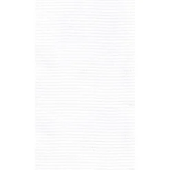 Narrow White Grosgrain Wired Ribbon - 8 Yard Spool