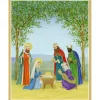 Nativity Scene Petite Boxed Christmas Cards - includes 15 cards & envelopes