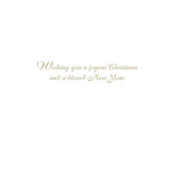 Nativity with Tree Classic Boxed Christmas Cards - includes 15 cards & envelopes