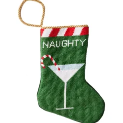 Naughty Martini Bauble Stocking