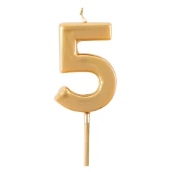 Number Birthday Candle - 1 Per Package